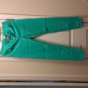 Celebrity Pink, 13/31 stretchy,  skinny , light green pants